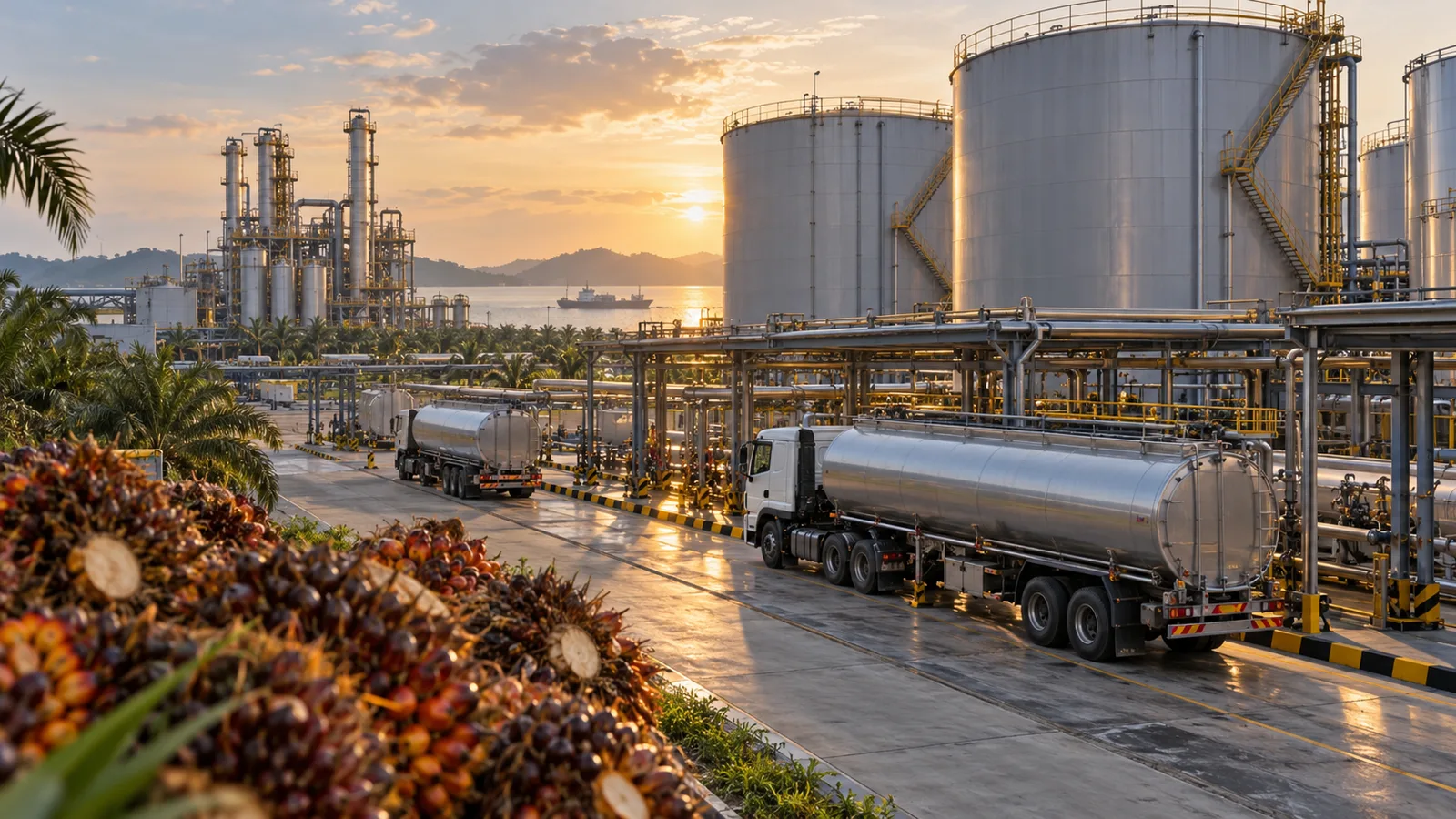 Terminal bahan bakar dan tangki penyimpanan untuk distribusi biodiesel Indonesia